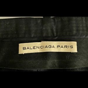 Balenciaga skinny pants with tapered leg